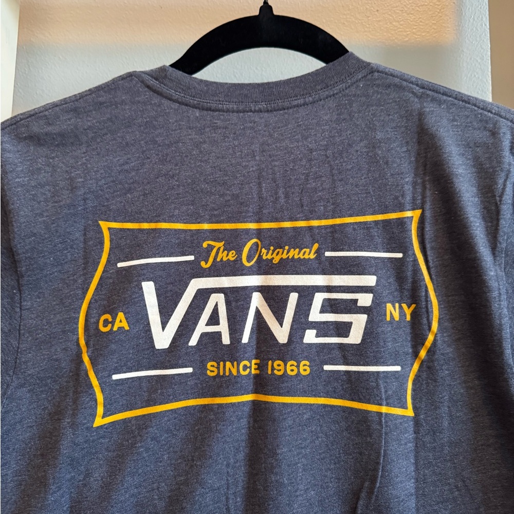 Vans Original Tee with Yellow Accents